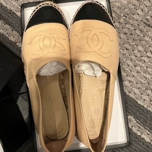 Authentic Chanel espadrilles